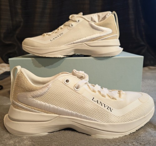 Lanvin trainers sneakers white - lanvin,