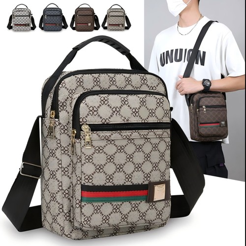 Men crossbody messenger bag - men,
