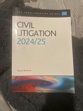 Civil Litigation 2024/25 legal