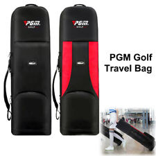 Golf Club Bag Wheeled Travel Cover Bag Case Double-Layer Protector Luggage