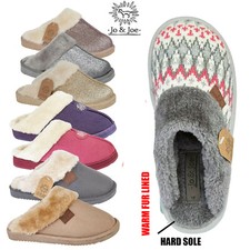 Ladies knitted mule - ladies, warm