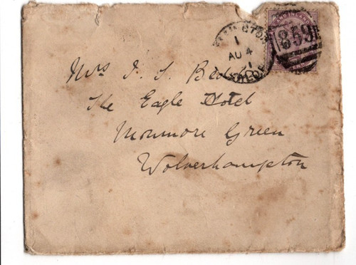 Wellington salop aug 1891 - wellington,