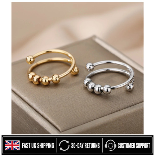 Anxiety relief spinner ring - relief,