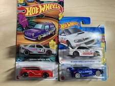 Hot wheels bundle x 4 Subaru collection Impreza WRX STi BRZ
