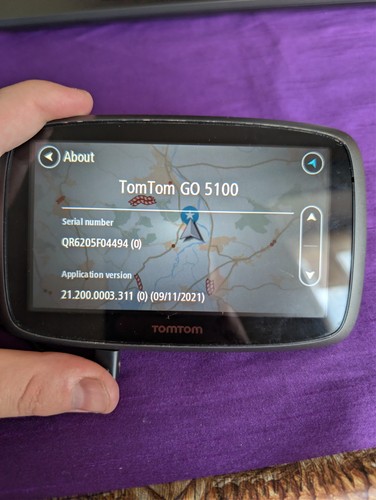Tomtom sat nav 5100 - tomtom,