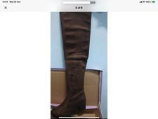 Women Suede Thigh High Boots