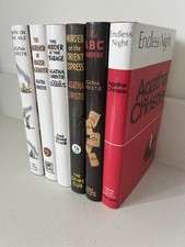 Agatha Christie Collection 6 x Facsimile Hardback Books Harper Collins 2011/2012