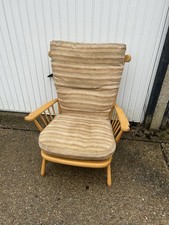 ERCOL BLONDE ARMCHAIR WINDSOR