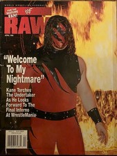 WWF Raw Magazine April 1998