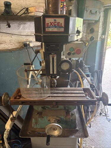 Excel pillar drill - pillar, milling
