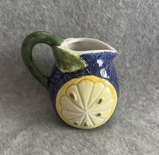 Vintage Majolica Style Blue