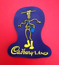 FRIDGE MAGNET SOUVENIR CADBURY LAND WORLD BIRMINGHAM ENGLAND THIN MAN RUBBER