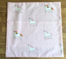16” Cushion Cover Made W/ Sophie Allport Unicorn & Stars Polycotton Fabric New