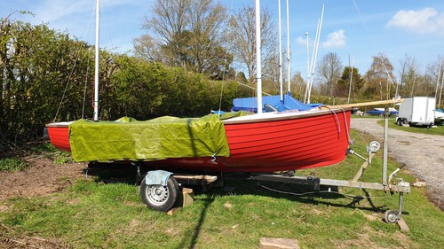 Devon yawl sailing dinghy - devon,