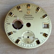 Original Vintage Omega Seamaster Jedi 176.005 Chronograph Automatic Gold Dial.