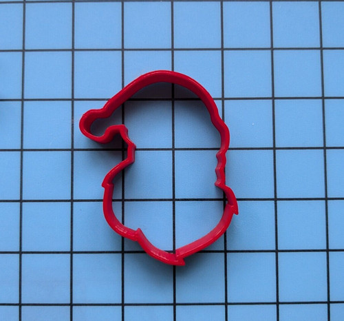 Santa cookie cutter - cookie, seamless