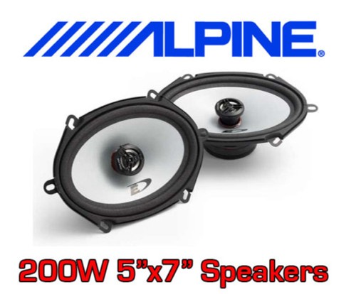 Alpine 200w way 5x7 - 200w, 5"x7"