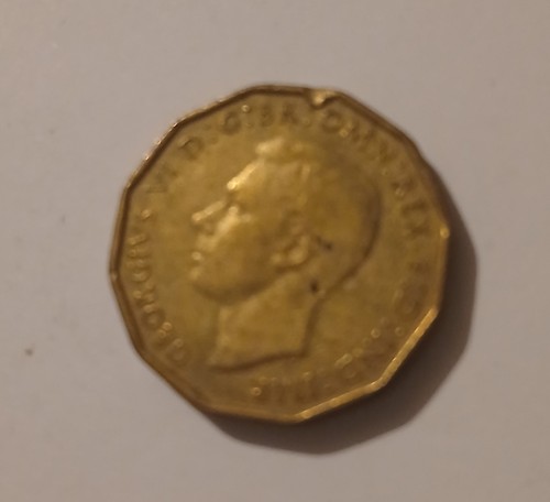 1942 king george three pence - 1942,