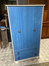 Blue children wardrobe - blue, children's
