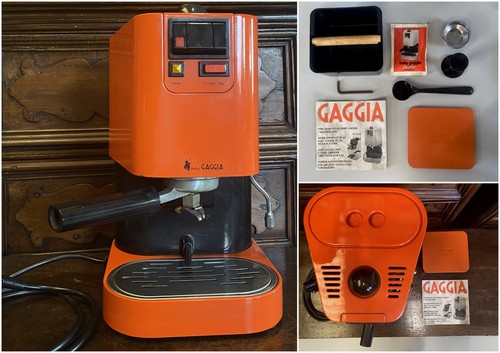 Vintage baby gaggia orange - gaggia,