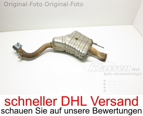 Rear exhaust silencer right - rear,