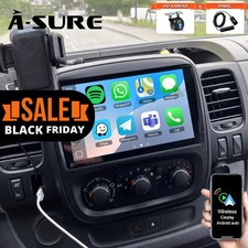 DAB+ CarPlay 4+64G For Vauxhall Vivaro B 2014-19 Android 15 Car Stereo Radio GPS