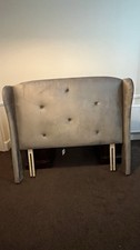 King Size Grey Velour