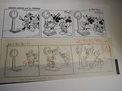 Original mickey mouse comic - mickey,