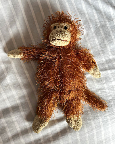 Beanies plush monkey soft - ty,