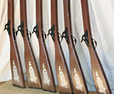 Wooden Cap Guns Muskets Box of