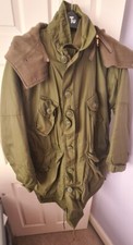 military jacket - Winter Parka Army OG 107 Extreme Cold Weather Coat Jacket 1974