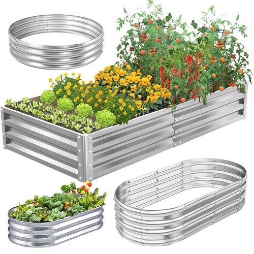 Garden raised bed - bed, galvanised