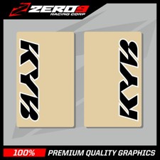 KYB UPPER FORK DECALS 85CC