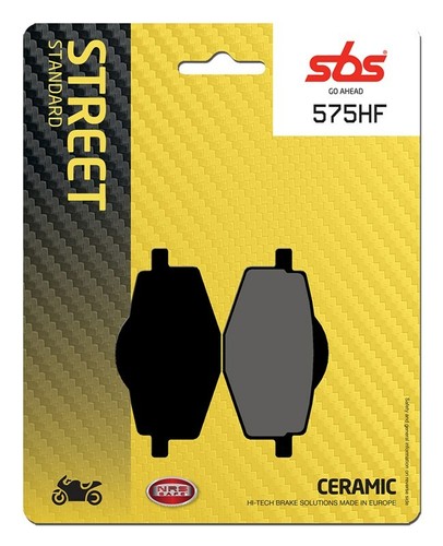 Sbs 575hf brake pads anterior - sbs,