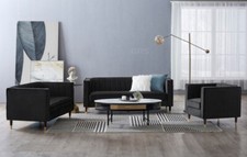 Velvet fabric sofa - 2, or