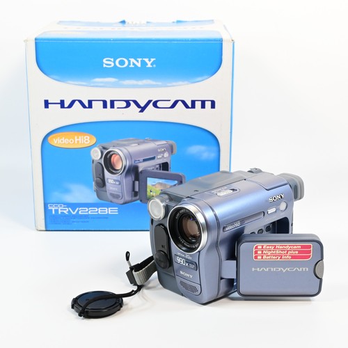 Sony ccd trv228e - sony, handycam