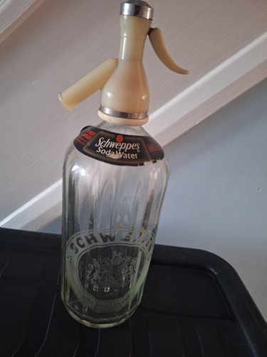 Schweppes vintage soda - vintage, syphon