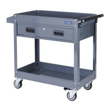 SGS Tool Cart Trolley 1 Drawer Lock, Top, Side & Lower Tray Handle for Mechanics