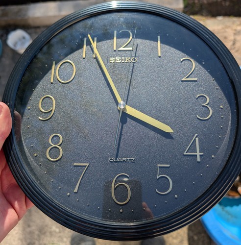 Black and gold seiko - and,