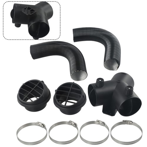 Essential 60mm heater duct - heater, &