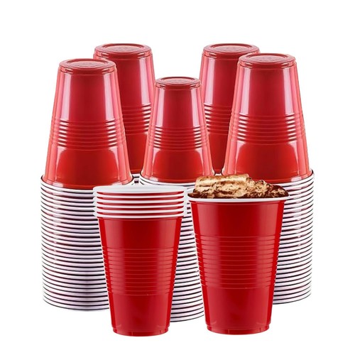 16oz red reusable - 16oz,