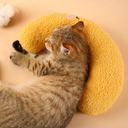 Cute dog cat neck pillow - dog,