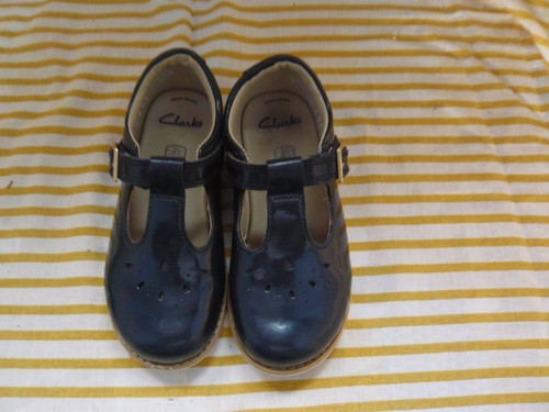 Girls clarks kids navy - girls,