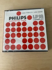 Philips magnetic tape LP18 7"