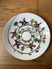 Vintage Hunting Scene Crown
