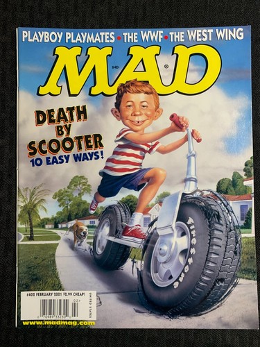 2001 mad magazine 402 - magazine, fvf