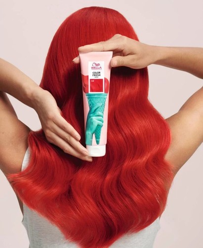 Wella colour fresh mask - mask, red
