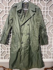 Vintage US Army Raincoat Mens