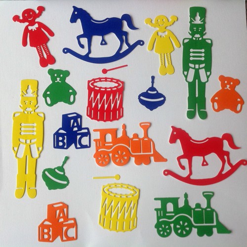 Classic toy die cut shapes - classic,
