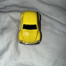 Tonka Volkswagen Yellow Vintage Manufacture Diecast VW beetle
